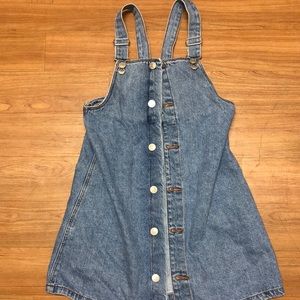 Denim Overall Dress. Child’s 10/12. Good condition worn once. Real Denim